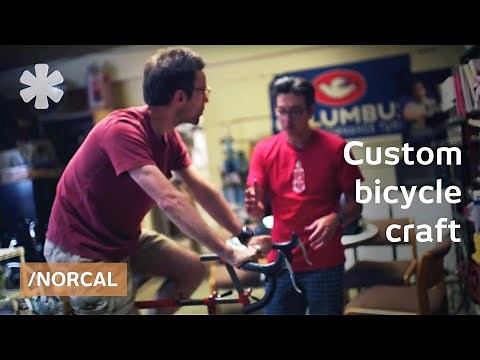 Art of making handmade bicycles (custom tailored in NorCal)