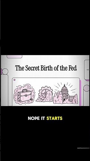 The Federal Reserve Was Born in Secret…#shorts