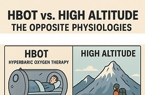 Getting 'high' (or 'low') on oxygen: hyperbaric oxygen therapy (HBOT) vs high altitude exposure
