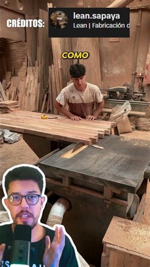 Ele pegou um chape de madeira bruta e fez isso! #shorts