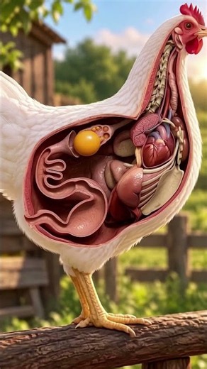How does a hen make an egg? An incredible process 🥚 #science #hen #egg
