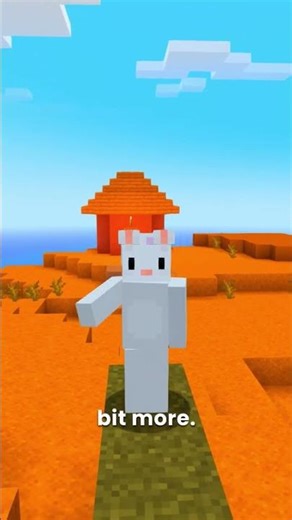 🐰Minecraft, But i Can't Touch The Color Orange... #minecraft #shorts