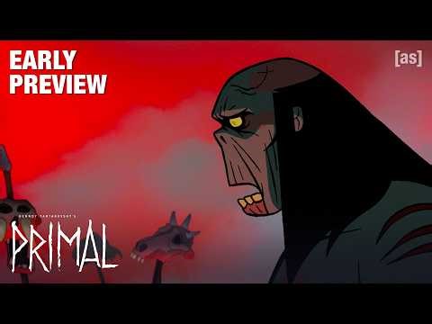 EARLY PREVIEW: The River of Life | Genndy Tartakovsky's Primal | adult swim
