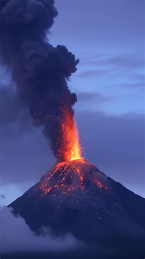 Mayon Volcano Eruption in 4K: Stunning Ash Clouds and Lava