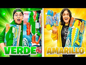 24 HORAS COMPRANDO TODO VERDE Y AMARILLO 🟢🟡 | Patho