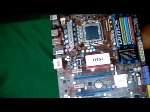 Motherboard MSI X58 PRO Chip Intel X58 / Crossfire