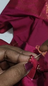 12K views · 1K reactions | Simple beads work #stichingideas | Merlin Shiny | Facebook