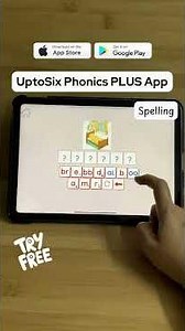 UptoSix Phonics PLUS App #learning #english #phonics