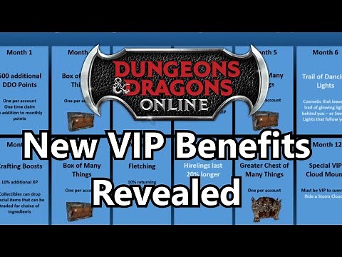 New VIP Benefits Revealed for DDO