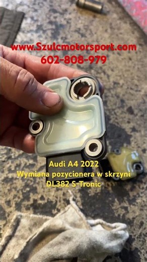 Audi A4 2022: DL382 S-Tronic failure? No P position, P179F00