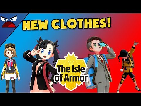 Isle of Armor New Clothes and Hair! (Male and Female) Pokemon Sword and Shield