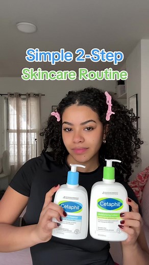 Simple 2-Step Skincare Routine with Cetaphil