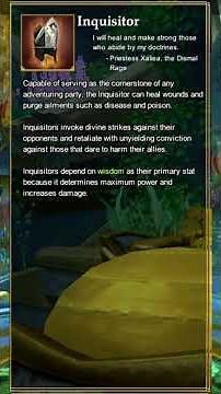 Inquisitor Class Guide: What is the Best Solo Class in Everquest 2? #shorts