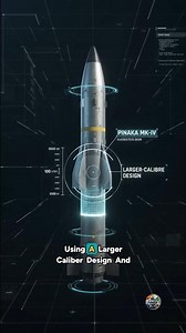 India is Developing Pinaka Mk4 Multi Barrel Rocket Artillery! #defence #india #shorts
