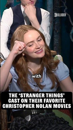 The Stranger Things Cast On Their Favorite Christopher Nolan Films 🎬🎥 #strangerthings #nolan