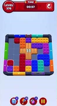 Color Block Jam Level 376 Solution Walkthrough #colorblockjam #gaming #colorblockjamgame #games