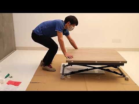 How To Assemble Lift Table - Spaze Furniture Assembly Video