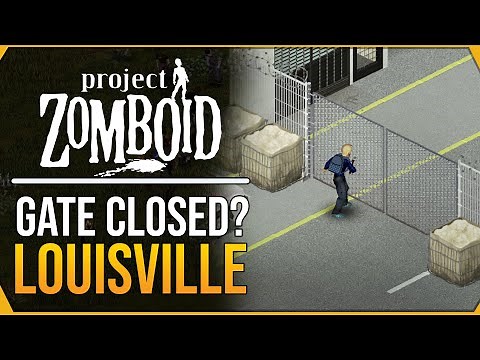 How to easily open the gates to LOUISVILLE in Project Zomboid! - Build 41 Multiplayer