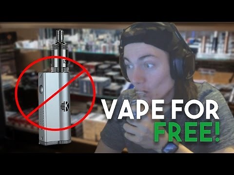 HOW TO VAPE FOR FREE AT HOME - NON TOXIC, COMPLETELY SAFE
