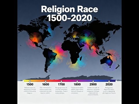 Religions Through Time: 500 Years in a Bar Graph Race (1500–2020)