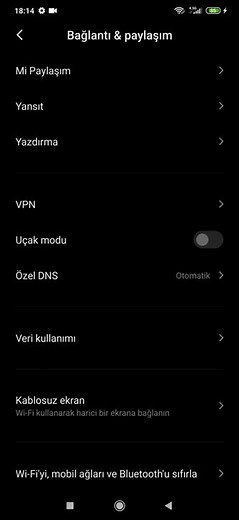 redmi 9 NFC YOK !!!