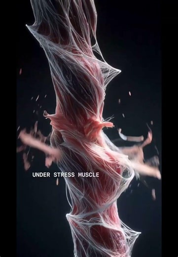 Muscle and muscle bundle , muscle fibre #visualization #subscribe