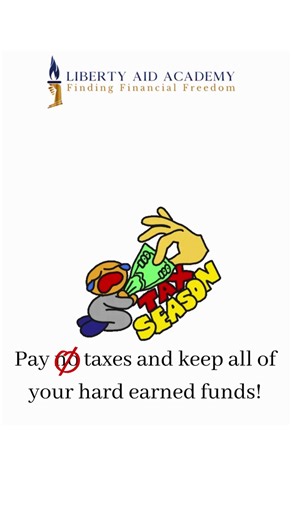 Weary of paying your taxes? Let us help you! Learn more at Liberty Aid Academy. https://libertyaidacademy.org/