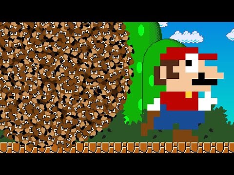 Mario's Mega Goomba Ball Escape