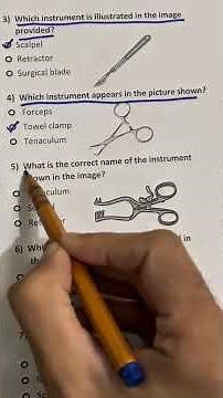 Surgical instruments quiz - Quiz Part 191