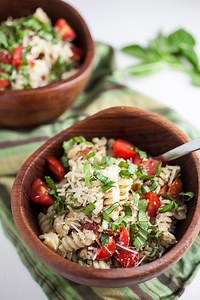 Summer Pesto Pasta Salad (Gluten Free) | The Rustic Foodie®