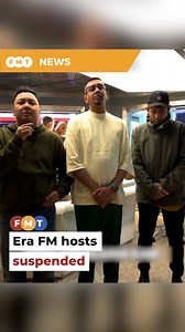 Era FM hosts suspended after controversial video Astro Audio says its CEO and senior management met with MCMC officials earlier today over the matter. #FMTNews #EraFM #Suspended #MCMC #Explore #Explorepage #Reels #FMTEng | Free Malaysia Today