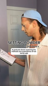 ⬇️Hey shakers, here’s just the tip:⬇️ HOW to use setting powder correctly 📝 Tip 1: use a powder puff to collect the setting powder and evenly distribute it on the back of your hand before setting your concealer. This will evenly apply a layer of powder to avoid your undereyes looking like a stepped on cake. Tip 2: accentuate under your contour with white powder of your choice. Don’t bring it to the corner of your lip, that’s not how shadows and cheekbones work. Tip 3: pat, don’t drag (ha) Tip 4