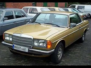 Mercedes W123 123 Metalliclacke colours (2) Farben