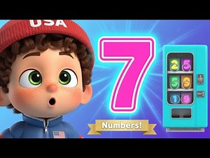 Learn Numbers 1 to 10 with the Magic Vending Machine | Fun Counting for Kids