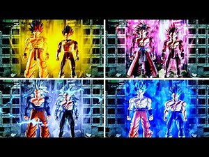 Goku and Vegeta Fusion Compilation - Dragon Ball Xenoverse 2 Mods
