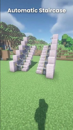 Minecraft Automatic Staircase