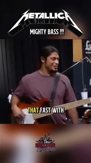 Huge compliment at the end from Lars Ulrich ! Rob Trujillo audition 🎸 #metallica #metal #robtrujillo