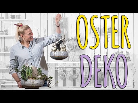 NATÜRLICHE OSTERDEKO FÜR DRAUßEN - DIY