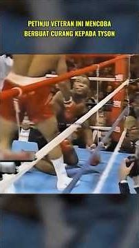 This veteran boxer tried to cheat Mike Tyson #boxing #boxing #mma #ufc #shorts
