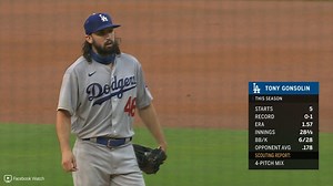 138K views · 1.5K reactions | Dodgers Win: Tony Gonsolin pitches 7 dominant innings, Edwin Ríos homers in 3-1 win over Padres. | Los Angeles Dodgers Highlights | Facebook