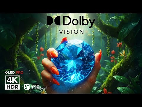 Dolby Vision Blue HDR | 4K HDR Color & Brightness Test