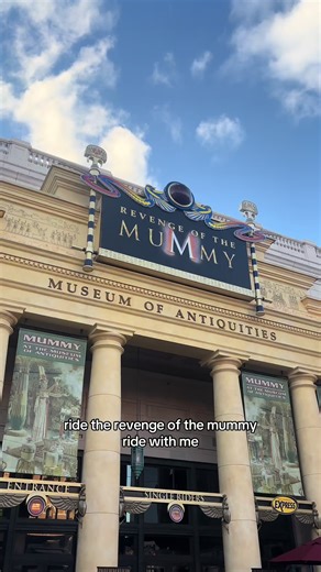 Experience the Thrills of the Revenge of the Mummy Ride