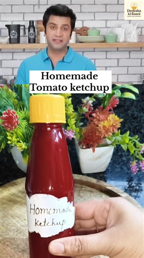 How to make Tomato ketchup at Home by chef kunal kapoor #recipe #tomatosauce