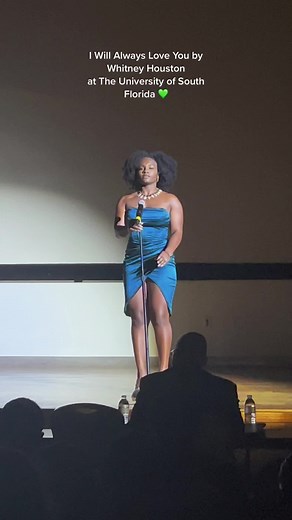 Had fun singing this classic at the Alpha Black & Gold Pageant! #fyp #usf #gobulls #singing #singer