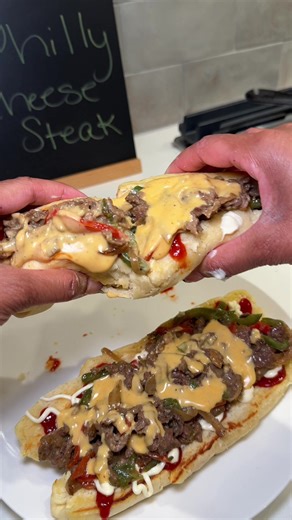 Homemade Philly Cheesesteaks Recipe