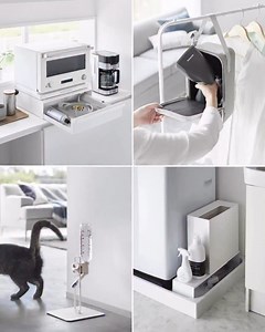 山崎実業 キッチン_インテリア_ランドリー_収納のメーカー on Instagram: "今週もたくさんの、いいね！フォローをありがとうございました！ それでは、今週の商品をハイライトにてご紹介。 ■デッドスペースを有効活用できる、上手な収納「カセットコンロが入る家電下ラック タワー 1段」 ■ 好きな場所に簡単にネコちゃんワンちゃんウサギさんの給水ポイントが作れる「ペット用ボトル給水器スタンド タワー S」 ■ 普段使うスチームアイロンをすっきり、便利に収納できるアイテム「スチームアイロン収納ケース タワー」 ■ 物が多い脱衣所やランドリールームで、簡単に収納スペースを増やすことができ、生活感の出る排水口やホースを上手に目隠ししてくれる「伸縮洗濯機排水口上ラック タワー」 ——————————— 山崎実業のコラムサイト「Simple Life Lab.」も運営中◎ 暮らしのアイデアや、漫画ヤマクマちゃんなど様々なコンテンツが掲載されています。 是非ご覧ください。 https://lab.yamajitsu.co.jp/ ——————————— #home#収納#シンプル#モ