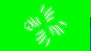Green screen animation motion graphic with chroma key clip template 4k Background. Easy removed green screen. High resolution. Ultra High Definition, 4k video.