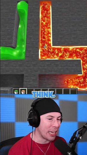 Realistic Slime Versus Water Race in Minecraft!