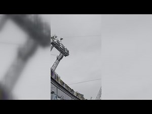 Video shows Jacksonville Jaguars mascot's gets stuck during bungee jump