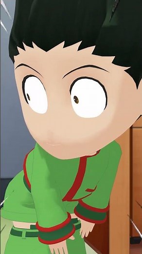 Qu’est-ce qu’il fout avec un double short ?😂#anime #manga #gon #hunterxhunter #hxh #hisoka #humour